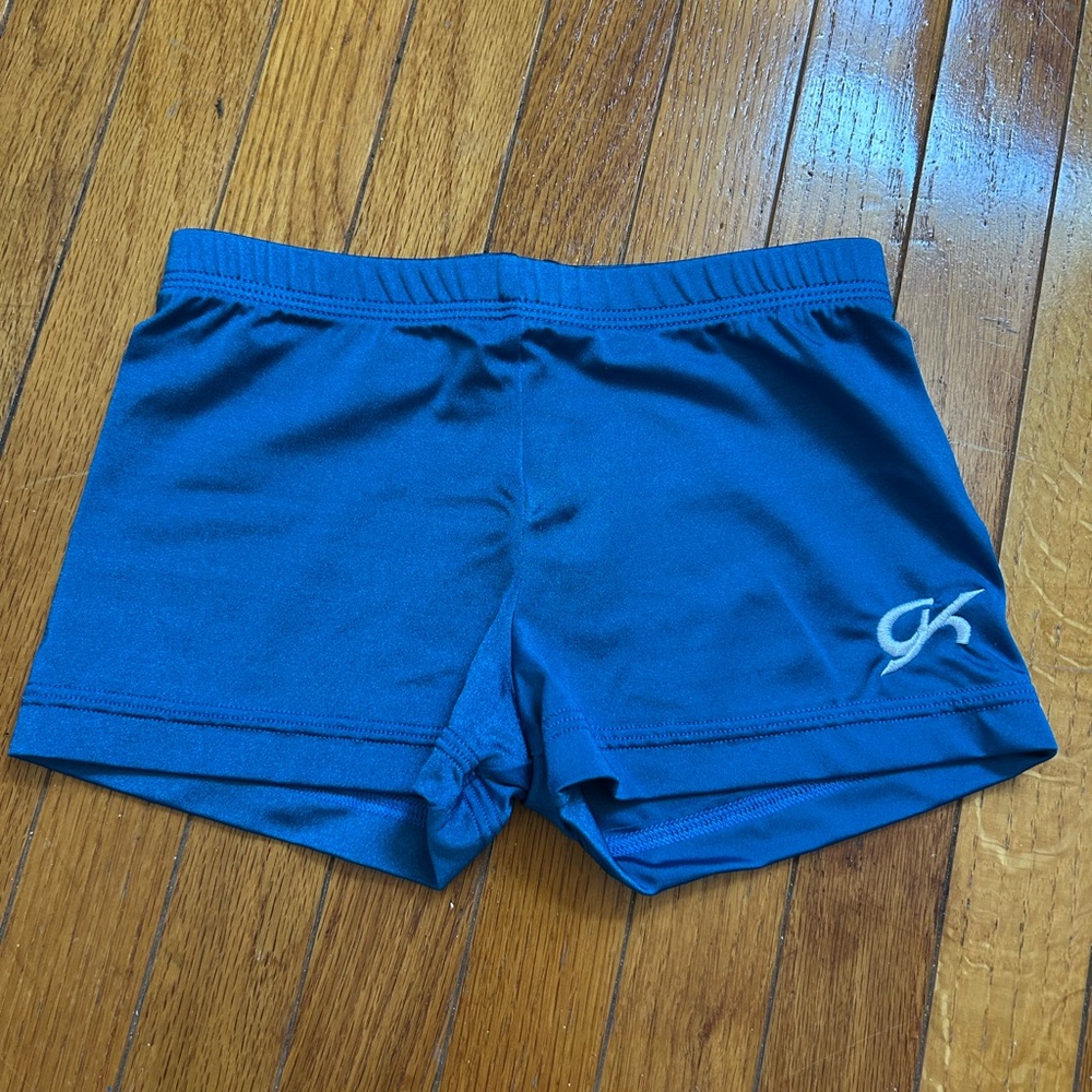 GK Blue Athletic Shorts for Women